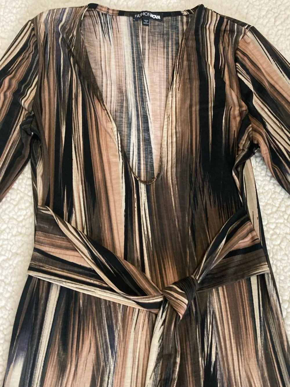 Long Sleeve Maxi Dress - Picture 5 of 6